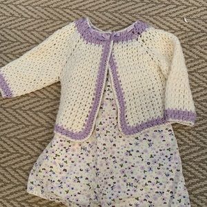12-18mos Gymboree dress with sweater and bloomer